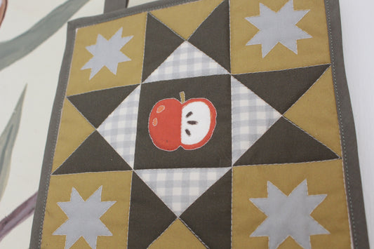 Apple - Mini Quilt Wall Hanging