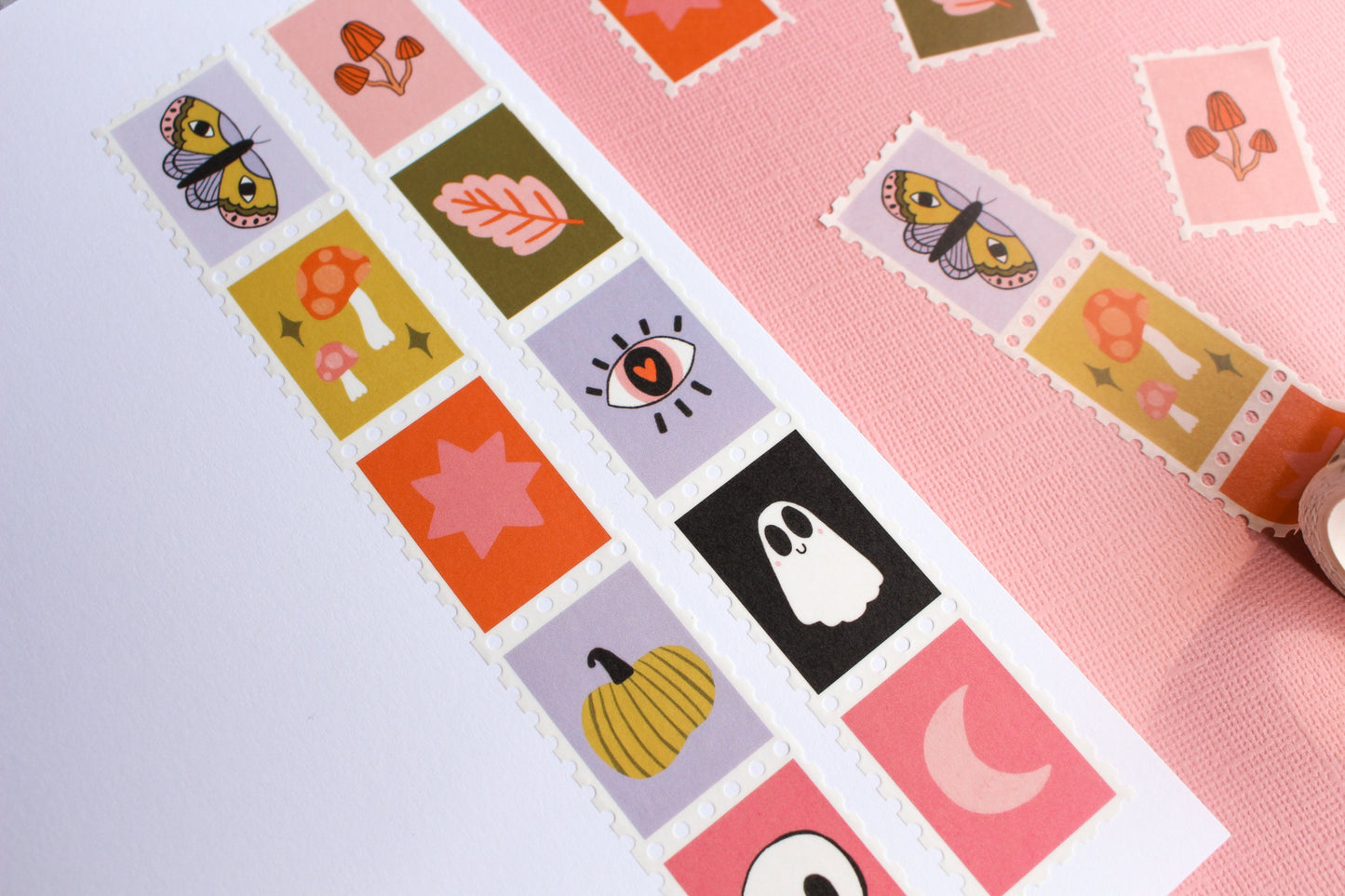 Halloween Stamp Washi Tape Version 2 - Halloween, Witchy,
