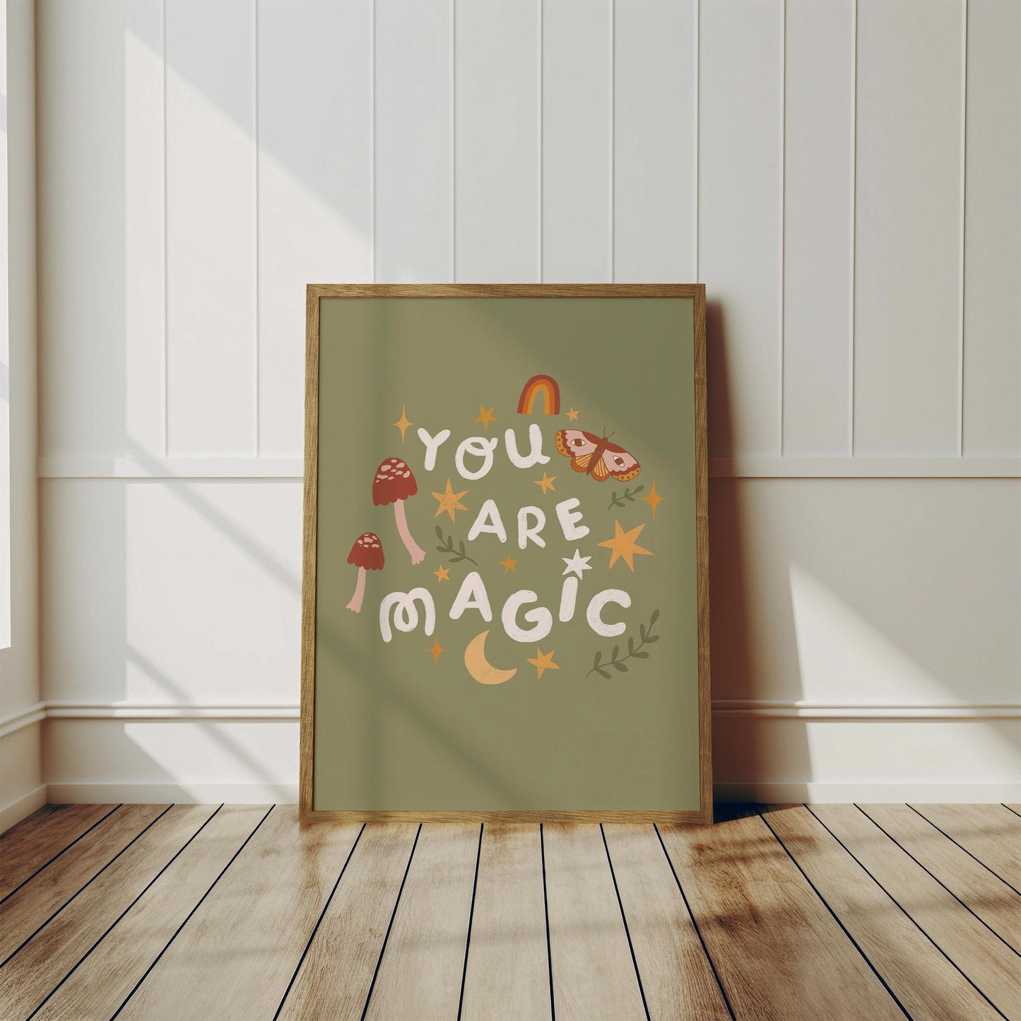 Set of 3 Witchy Magic Wall Art Prints – Cottagecore, Witch, Whimsical, bookshelf, Palmistry