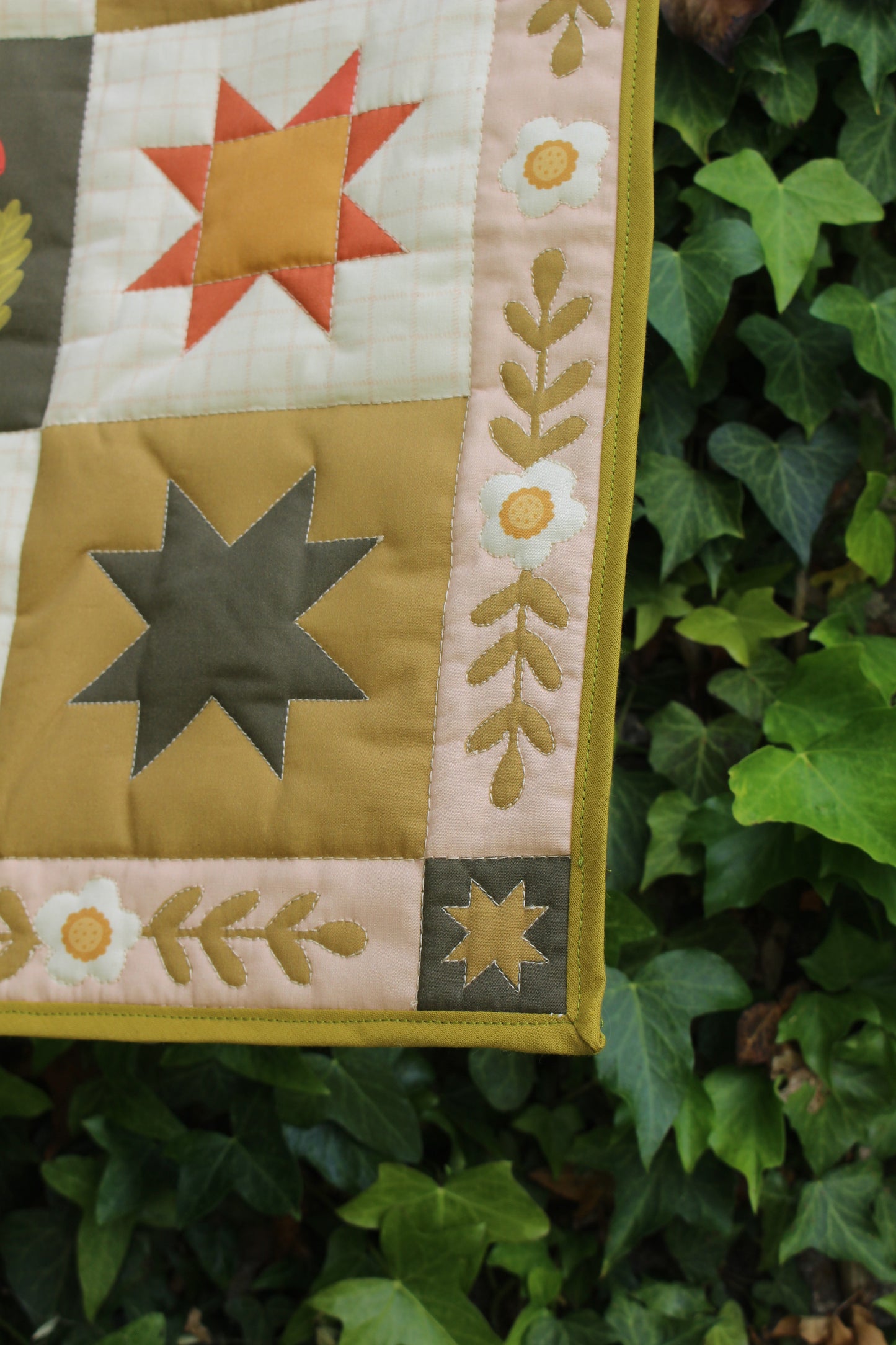 Strawberry Season Quilt Wall Hanging