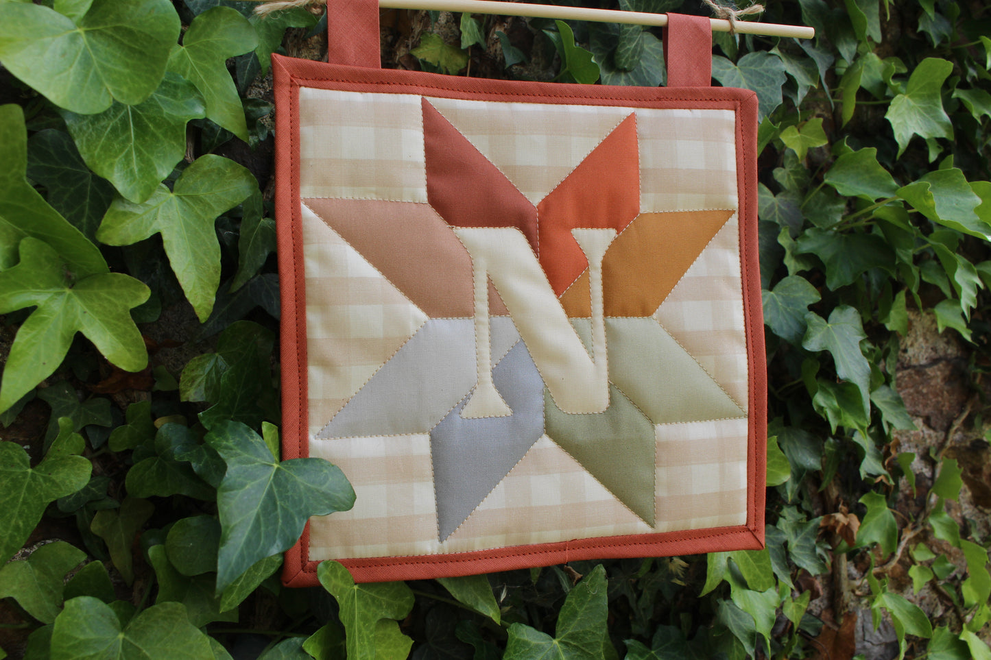 Personalised Initial Letter - Mini Quilt Wall Hanging