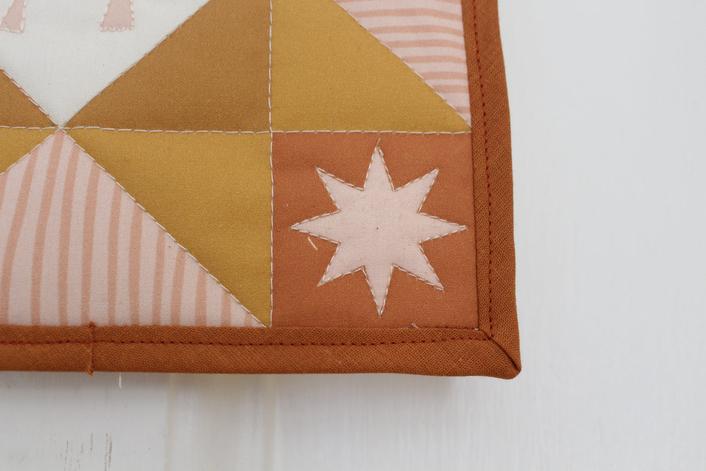 Mushroom - Mini Quilt Wall Hanging