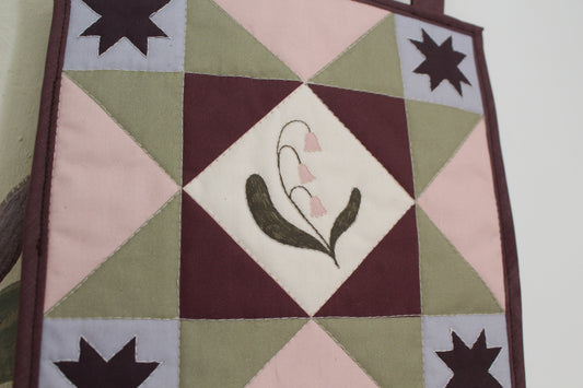 Flower - Mini Quilt Wall Hanging