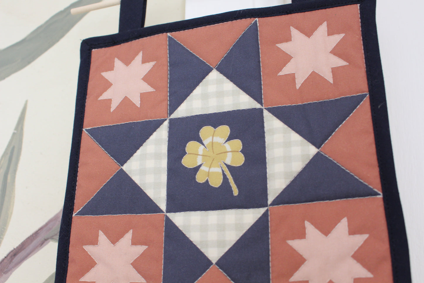 Clover - Mini Quilt Wall Hanging