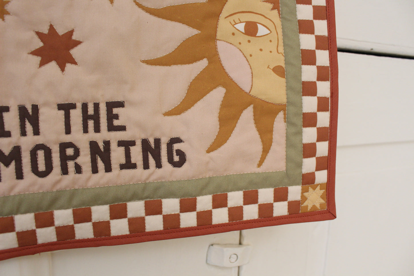 "Night Night, Love You" Quilted Wall Hanging