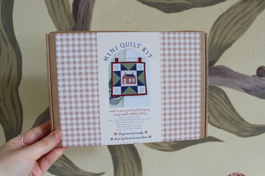 Make your own Mini Quilt Kit - House
