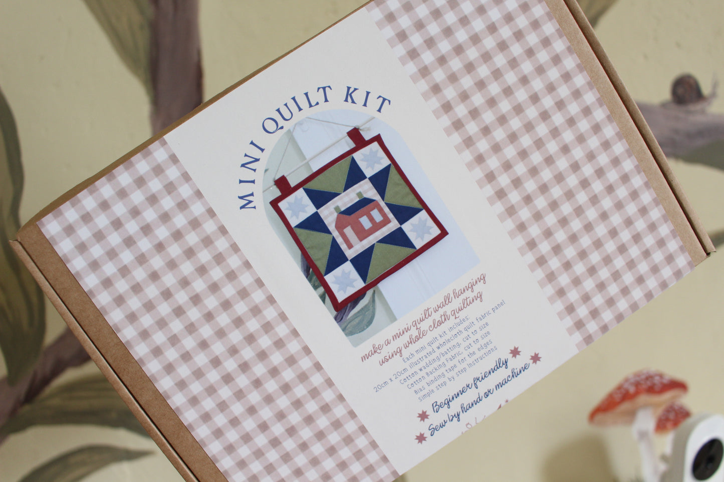 Make your own Mini Quilt Kit - House