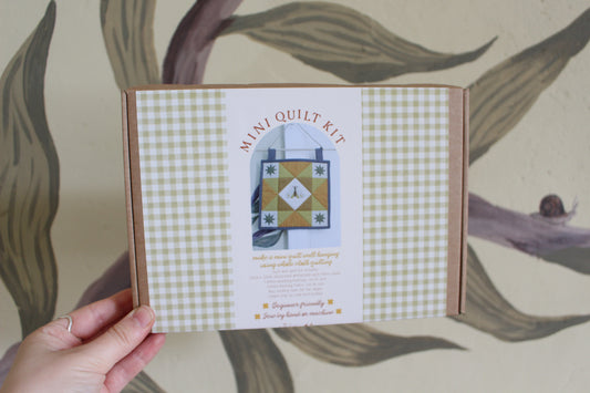 Make your own Mini Quilt Kit - Moth