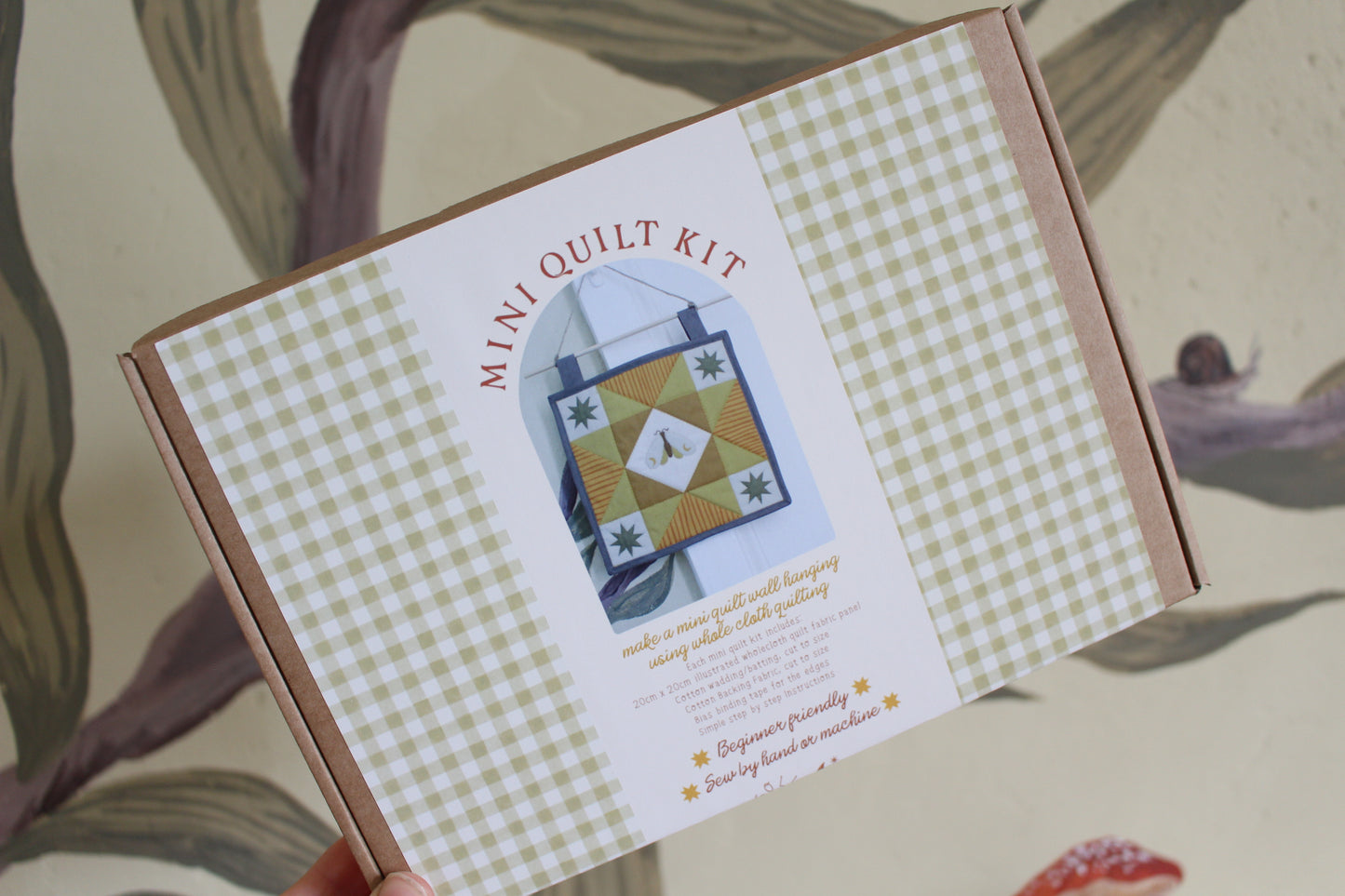 Make your own Mini Quilt Kit - Moth