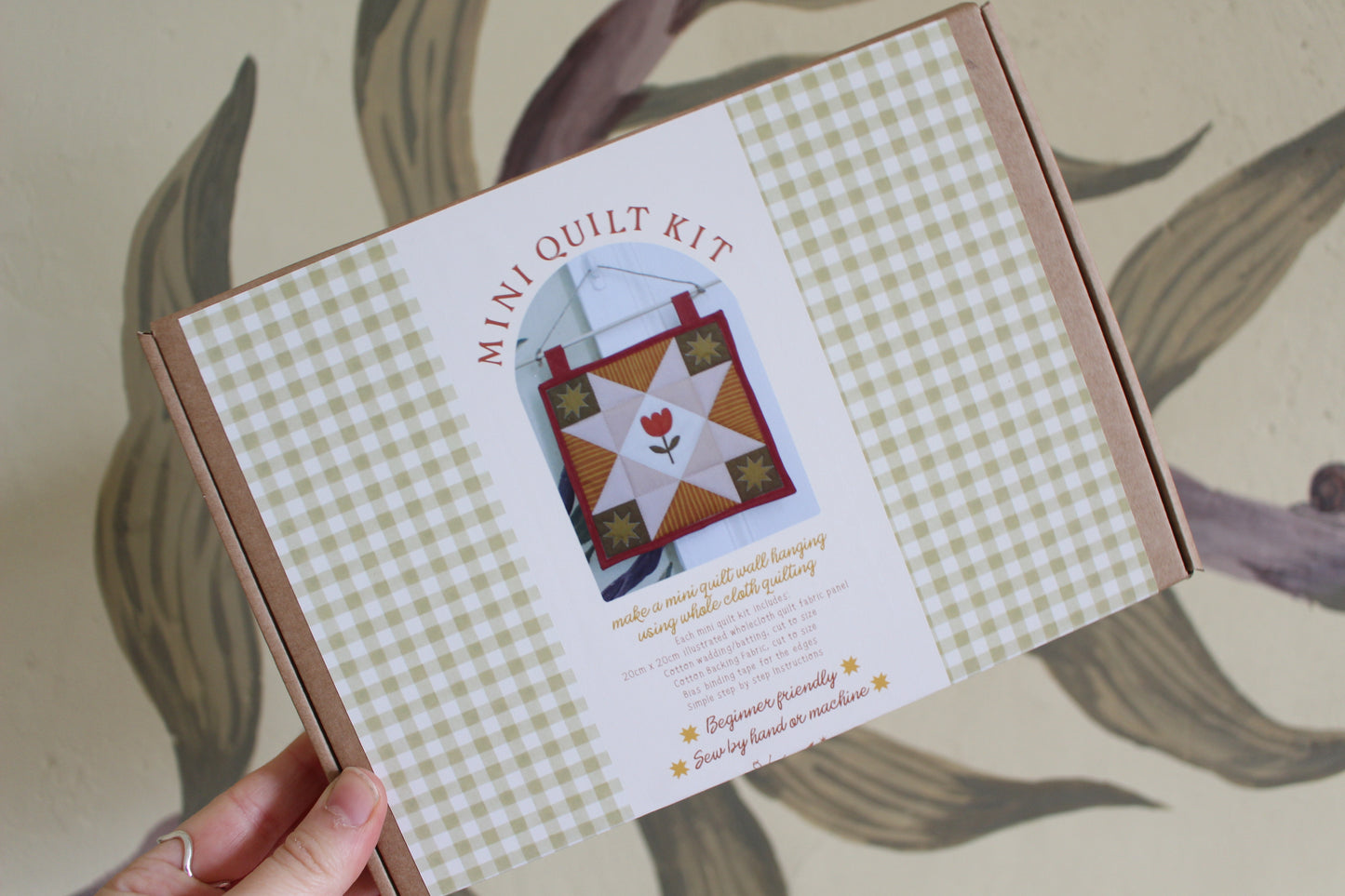 Make your own Mini Quilt Kit - Tulip
