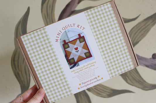 Make your own Mini Quilt Kit - Tulip