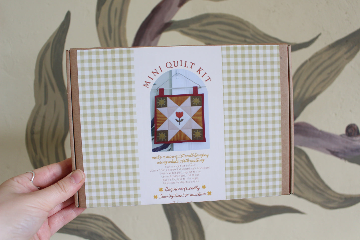 Make your own Mini Quilt Kit - Tulip