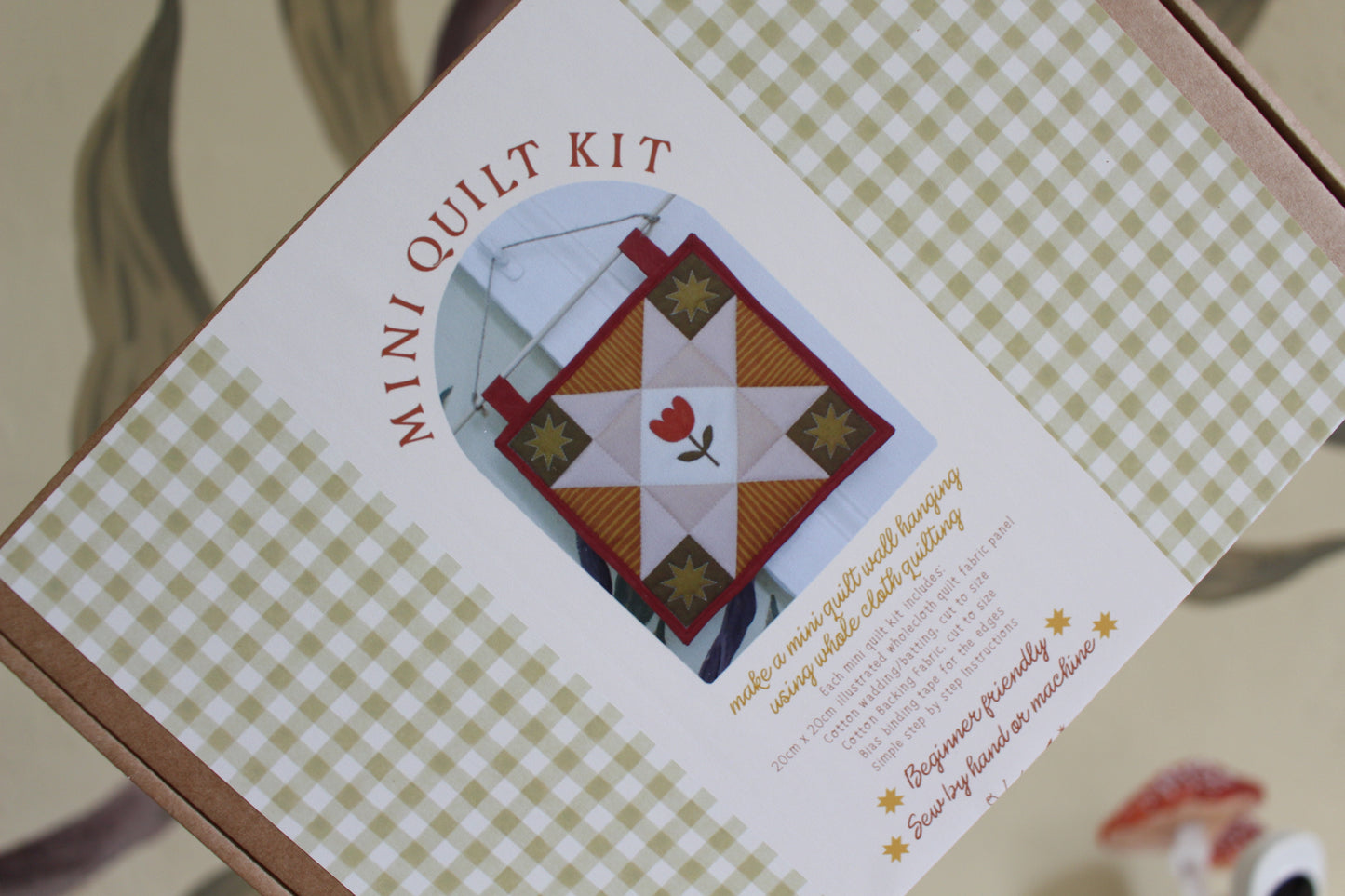Make your own Mini Quilt Kit - Tulip