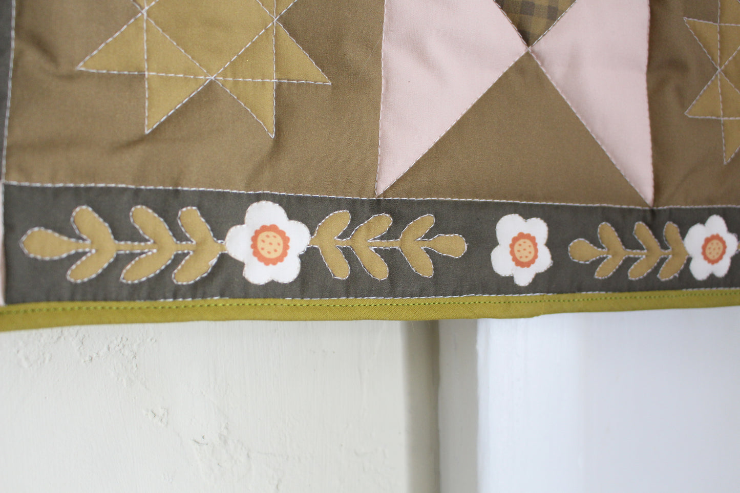 Garden Tiger Moth - Quilted Wall Hanging