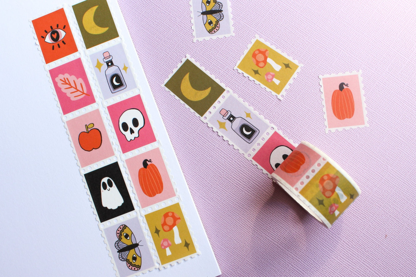 Halloween Stamp Washi Tape Version 1 - Halloween, Witchy,
