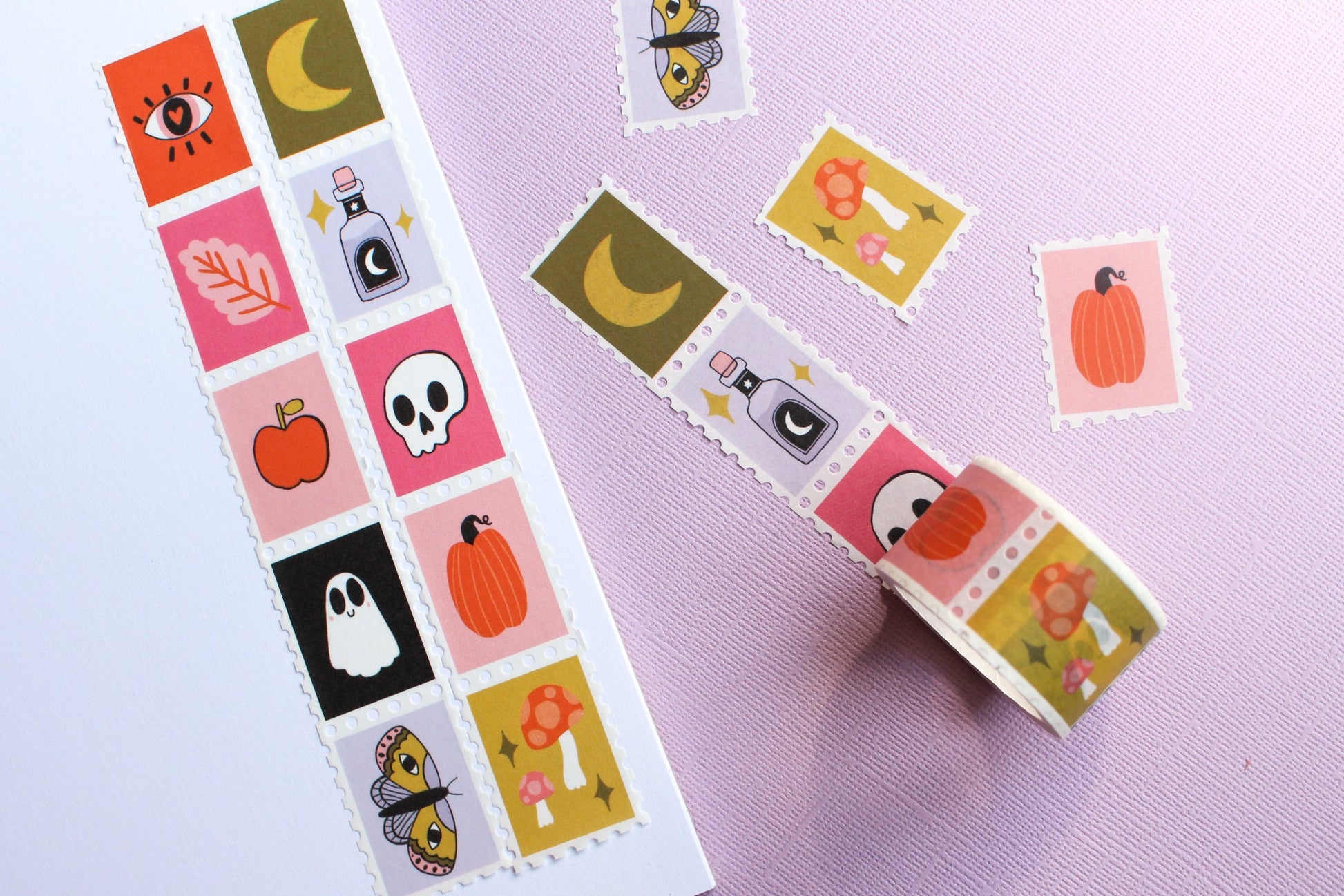 Halloween Stamp Washi Tape Version 1 - Halloween, Witchy,