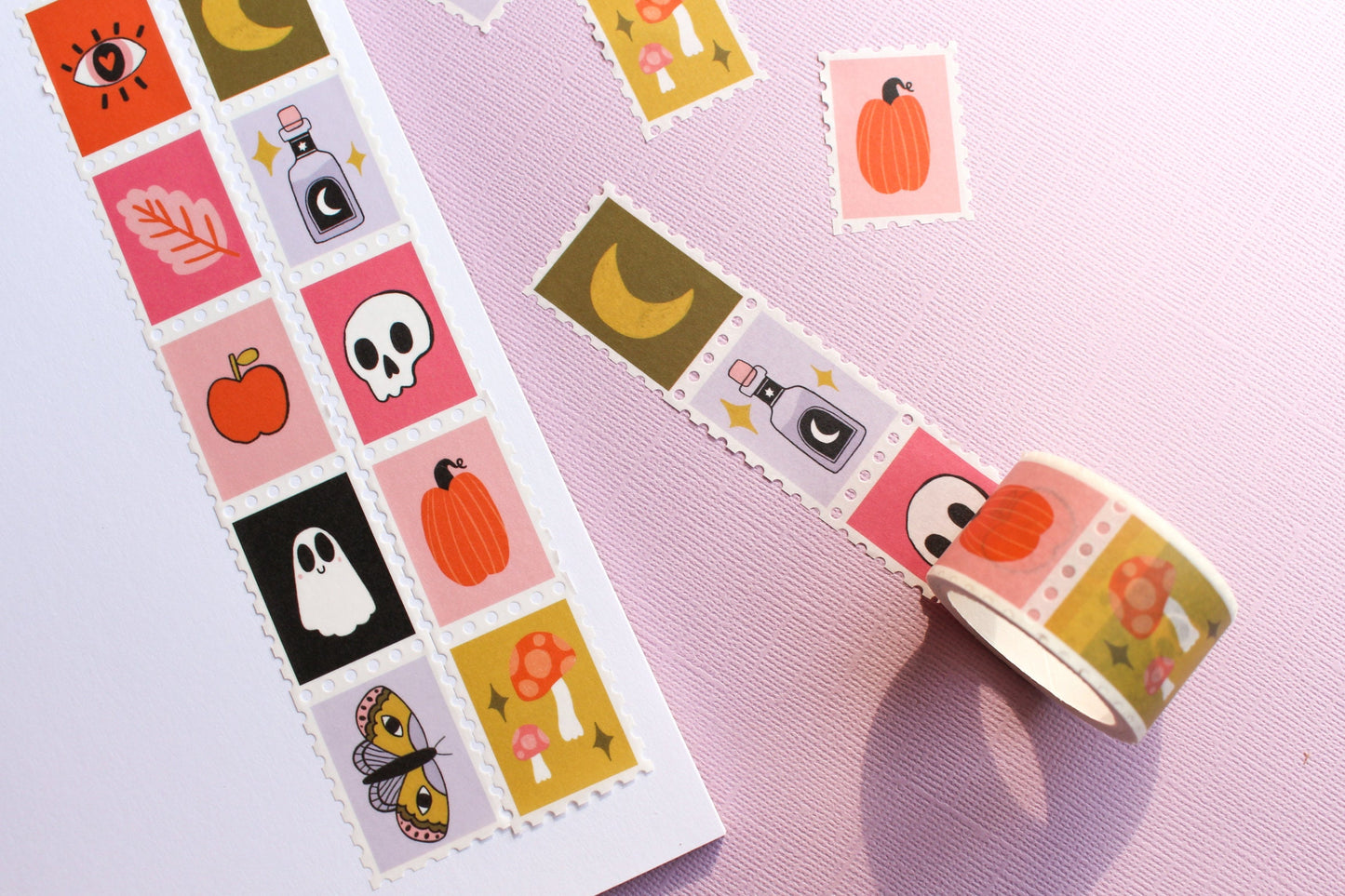 Halloween Stamp Washi Tape Version 1 - Halloween, Witchy,