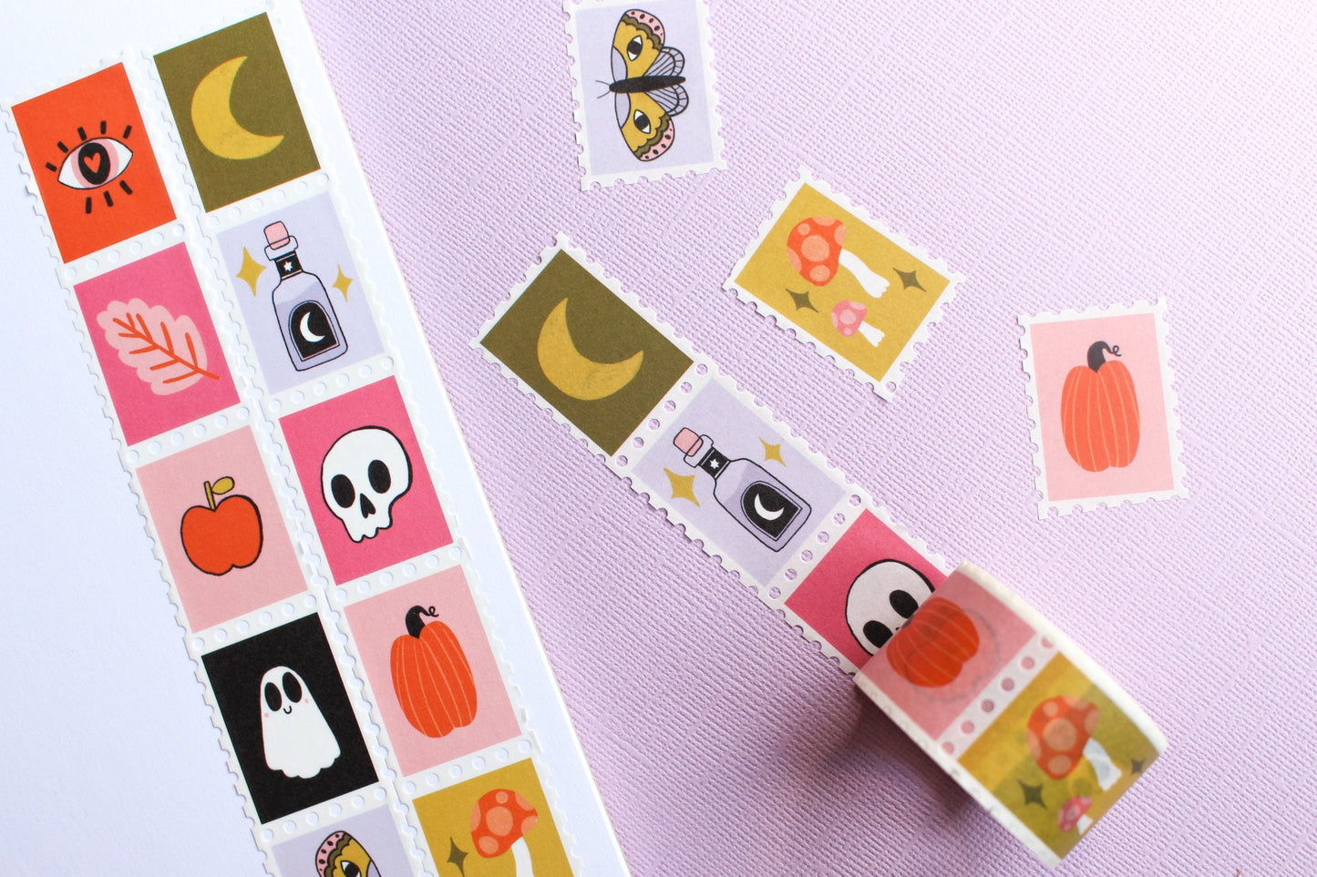Halloween Stamp Washi Tape Version 1 - Halloween, Witchy,