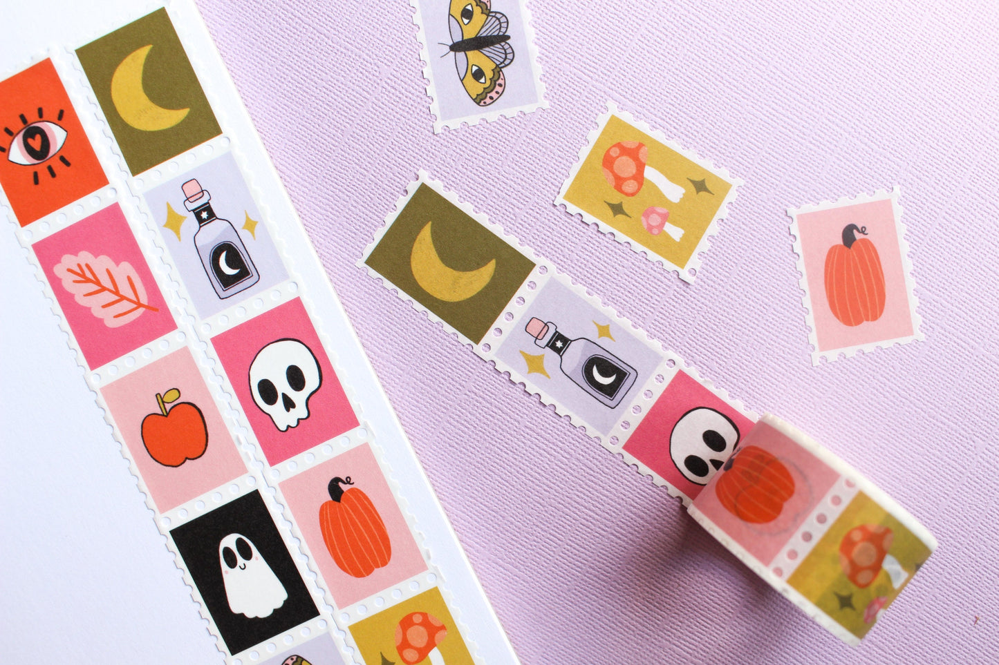 Halloween Stamp Washi Tape Version 1 - Halloween, Witchy,