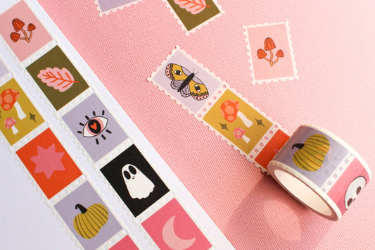 Halloween Stamp Washi Tape Version 2 - Halloween, Witchy,