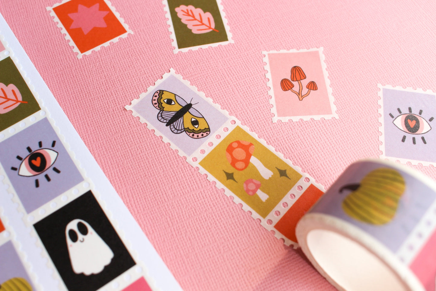 Halloween Stamp Washi Tape Version 2 - Halloween, Witchy,