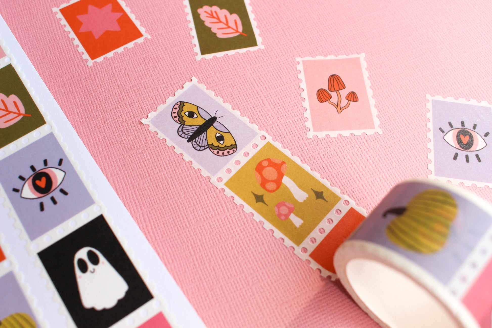 Halloween Stamp Washi Tape Version 2 - Halloween, Witchy,