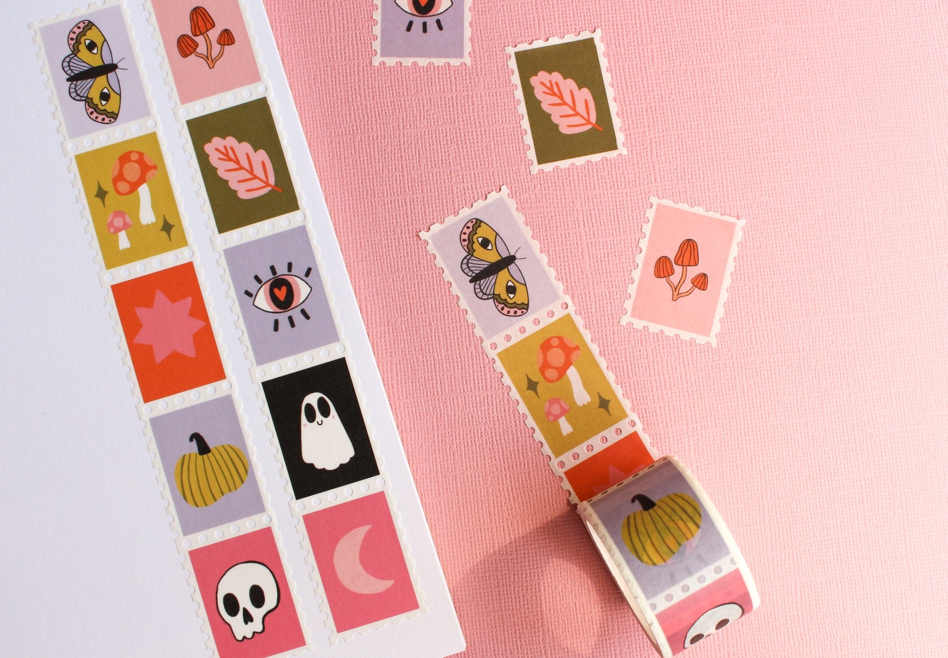 Halloween Stamp Washi Tape Version 2 - Halloween, Witchy,