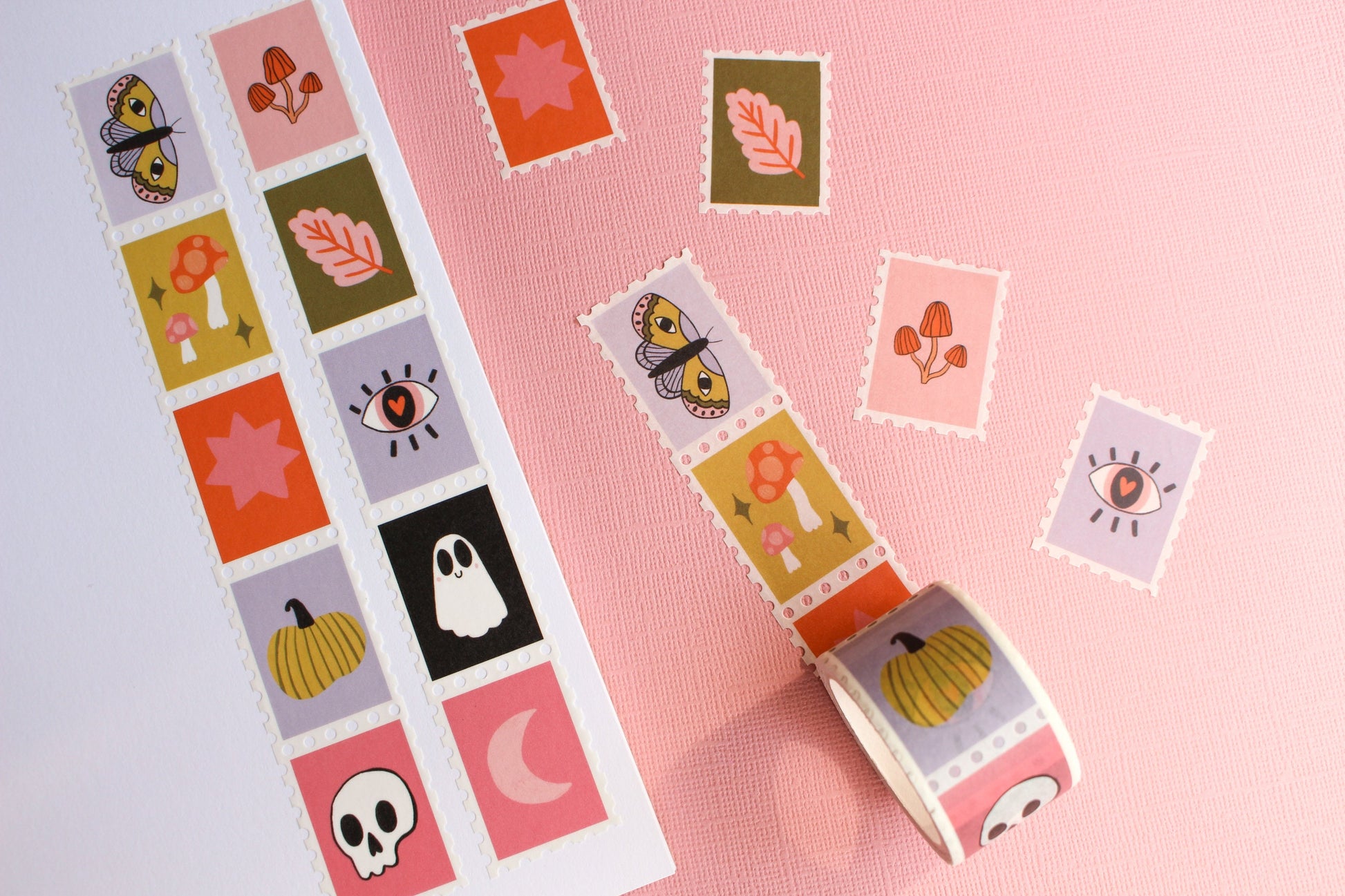 Halloween Stamp Washi Tape Version 2 - Halloween, Witchy,