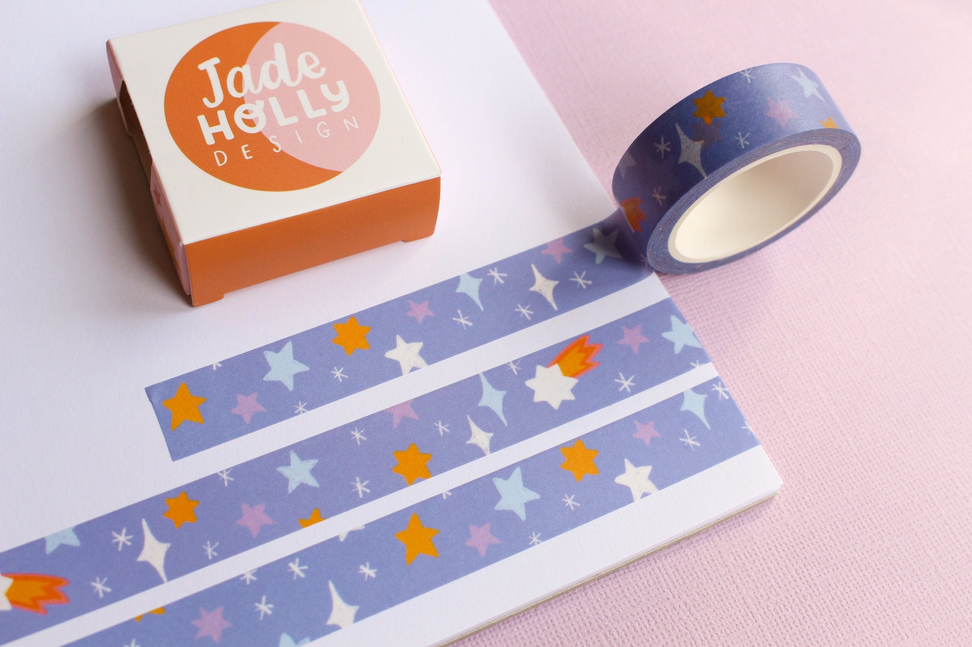 Blue Stars Washi Tape - Decorative Tape