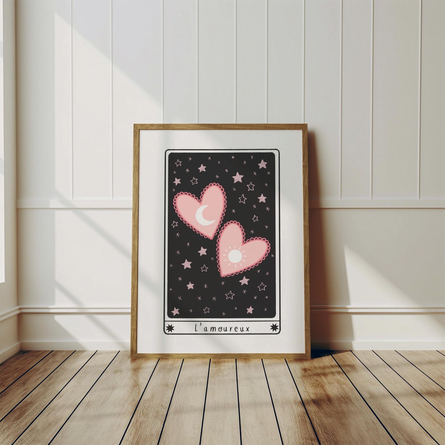 The Lovers Tarot Card Print – Witchy Celestial Art