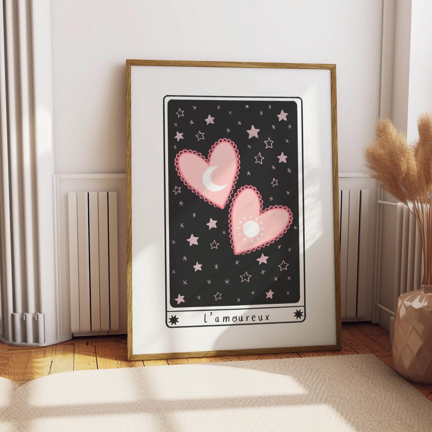 The Lovers Tarot Card Print – Witchy Celestial Art